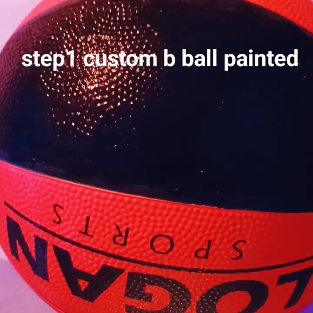 Logan Sports Red and Black Basketball